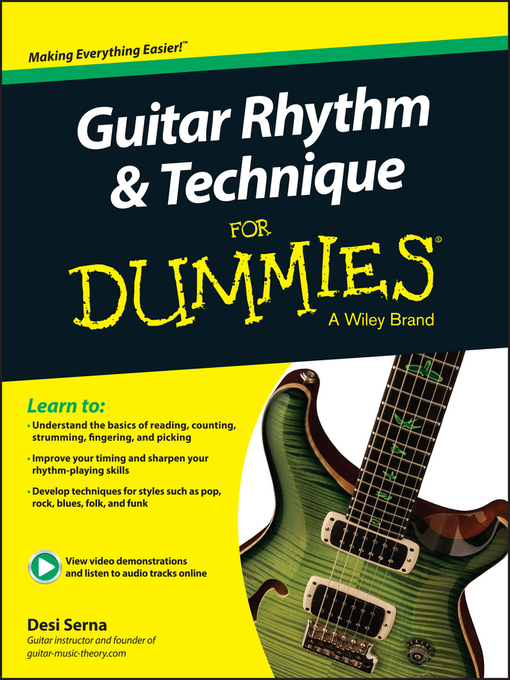 Title details for Guitar Rhythm and Technique For Dummies by Desi Serna - Available
